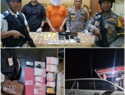 Layak Diapresiasi, Dipimpin Iptu Suheri Personil Polsek Tambusai Utara Dan Polres Rohul Tangkap Dua Bandar Sabu Dengan BB Ratusan Gram