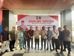 Wujudkan Pilkada Damai Tahun 2024 Kapolres Rohul Gelar Cooling System Bersama Puluhan Insan Pers