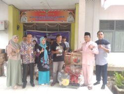Penyerahan Bantuan, Guna Pengembangan Ekonomi Masyarakat Bidang PPS DINSOS P3A Tahun 2024.