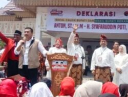 Selamat kepada Anton ST,MM. Dan Saparudin Poti Telah Diterima Sahh Menjadi Calon Bupati Dan Wakil Bupati Rokan Hulu 2024.