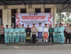 KAPOLRES ROHUL COOLING SISTEM BERSAMA PENGURUS LAMR, TIM ISDC SOSIALISASI KESELAMATAN BERLALULINTAS PADA GENERASI MUDA 2024.