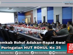 Pemkab Rokan Hulu Gelar Rapat Persiapan Peringatan Hari Jadi Yang ke-25