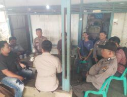 Cooling System, Personil Polsek Ujung Batu Dengan Masyarakat, Dalam Mewujudkan Pilkada Tahun 2024, Damai Dan Sejuk