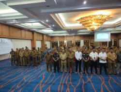 Kasat Reskrim AKP Rejoice, Jadi Pemateri Dalam Sosialisasi Dan Ikrar Netralitas Kepala Desa/Lurah Pada Pilbup Rohul 2024