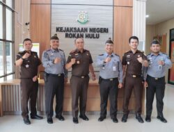 JALIN KOMUNIKASI DAN SINERGITAS KALAPAS PASIR PENGARAIAN KUNJUNGI KAJARI ROHUL