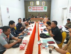 Hadiri Rakor Pelaksanaan Kampanye Pilkada Rohul Tahun 2024, Kompol Rahmat: Mari Kita Ciptakan Situasi Aman Dan Kondusif