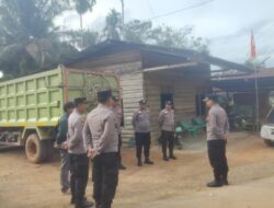 Jajaran Polsek Dan Polres Rohul Apel Persiapan PAM Kampanye Paslon Bupati-Wakil Bupati No Urut 03 Anton-Poti