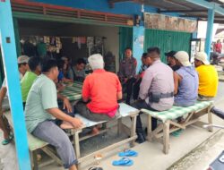 Pada Program Minggu Kasih Dan Coolling System, Sat Binmas Polres Rohul Ajak Jaga Kamtibmas Selama Tahapan Pilkada