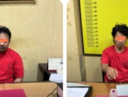 Tak Berkutik, Dua Pria Ini Ditangkap Personil Sat Resnarkoba Polres Rohul Dalam Kasus Sabu
