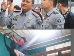 CEGAH TERJADI NYA KONSLETING LISTRIK, LAPAS PASIR PENGARAIAN RAPIKAN INSTALASI LISTRIK DI BLOK HUNIAN