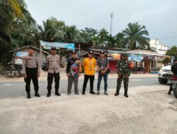 Polisi Pastikan Aman, Puluhan Warga Hadir Kampanye Dialogis Paslon Bupati-Wakil Bupati Rohul Nomor Urut 5 Erizal ST-Rusli