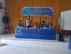 Kapolsek Rambah Hilir Sampaikan Pesan Cooling System dalam Muscam Ramba Hilir Komite Nasional Pemuda Indonesia (KNPI)