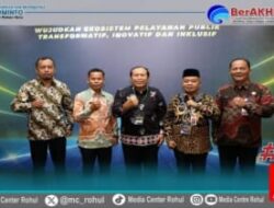 Mall Pelayanan Publik Rohul Diresmikan Mennpan RB Secara Nasional