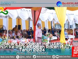 Upacara Peringatan HUT Rohul ke 25 Tahun 2024.