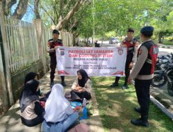 Jaga Harkamtibmas, Polres Rohul Gelar Patroli Coolling System