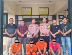 Resahkan Warga, Komplotan Pencuri Sapi di Rohul Ditangkap Unit Reskrim Polsek Rambah Samo