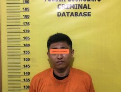 Pria Ini, Ditangkap Unit Reskrim Polsek Ujung Batu, Dalam Kasus Sabu 3,03 Gram