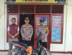 Warga Sialang Rindang Pelaku TP Pencurian SPM, Diringkus Personil Sat Reskrim Polsek Tambusai,