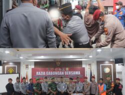 Jalankan Program Akselerasi Menteri Imipas, Lapas Pasir Pangarayan dan Apgakum Razia Blok Hunian