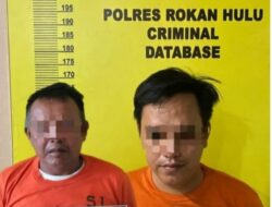 Reskrim Polres Rohul Gerak Cepat, Ringkus 2 Orang Pelaku Perjudian .