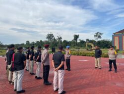 Perintah Dir Resnarkoba Polda Riau, Puluhan Personil Polres Rohul Ikuti Tes Urine, Ini Hasilnya.