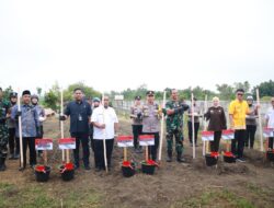 Polres Kampar Zoom Meeting  Kick Off Ketahanan Pangan Polda Riau Dalam Menyongsong 100 Hari Kerja Program Prioritas Asta Cita