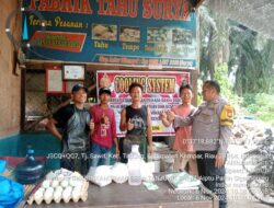 Polsek Tapung Kembali Sosialisasikan Pilkada di Desa Tanjung Sawit