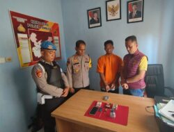 Seorang Pria Asal  Padang Lawas Diringkus Personil Polsek Tambusai Dalam Kasus Sabu