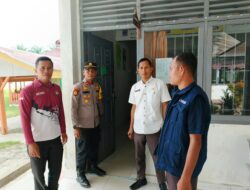 OMP-LK24, Kapolsek Tambusai Utara Lakukan Koordinasi Dan Pengecekan Kesiapan Pilkada Serentak 2024