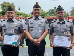 Tingkatkan Motivasi Dan Kinerja,Kalapas Pimpin Apel Pagi Dan Beri Penghargaan Pegawai Teladan Serta Ruangan Terbersih Bulan Oktober 2024.