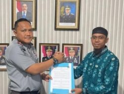 Wujudkan Griya Abhipraya Pos Bapas Kelas I Pekanbaru dan tingkatkan  Pembinaan Kerohanian, Lapas Pasir Pangarayan jalin MoU dengan Dpw Wahdah Islamiyah Riau