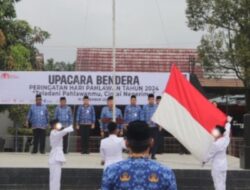 Bertema “Teladani Pahlawanmu, Cintai Negerimu”,Lapas Pasir Pangarayan adakan Upacara Bendera