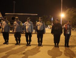 Dipimpin Langsung Kapolres, Patroli Sekala Besar Untuk Wujudkan Kamtibmas Pasaca Pilkada Serentak 2024