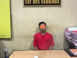 Dipimpin AKP Repelita Ginting, Berhasil Amankan Tersangka Narkotika Sabu 4,08 Gram