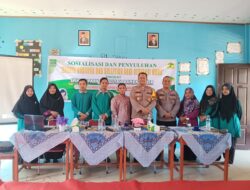 Kapolsek Rambah Hilir Sosialisasikan Bahaya Penyalahgunaan Narkoba dan Bullying di SMK Terpadu Ismailiyah Kec Rambah Hilir Kab Rohul