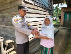 Bantuan Disalurkan Untuk Warga Dusun Mondang, Desa Sungai Kumango, Kecamatan Tambusai