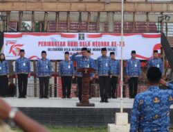 Bertema Gelorakan Bela Negara untuk Indonesia Maju, Lapas Pasir Pangarayan Gelar Upacara Hari Bela Negara ke-76