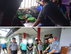 Lapas Pasir Pangarayan Perkuat Kamtib dengan Geledah Kamar Blok Hunian Warga Binaan Bersama APH.