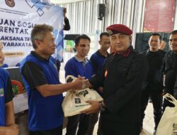 Panen Raya, Lapas Narkotika Karang Intan Serahkan Bantuan Sosial
