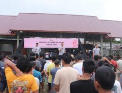 Ka. KPLP & Kasi Binadik Berikan Keterbukaan Informasi Dan Mengajak Tidak Terlibat Peredaran Narkoba Serta Penipuan Berbagai Modus.