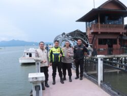 Liburan Seru, Tetap Waspada!  Kapolres Kampar  Patroli di Henferd Land XIII Koto Kampar,  Ingatkan  Keamanan dan  Harkamtibmas