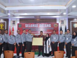 Penuh Haru, Lapas Pasir Pangarayan Gelar Pelepasan Purna Tugas Pegawai