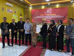 KPU Mesuji Tetapkan Elfianah-Yugi Wicaksono sebagai Bupati dan Wakil Bupati Terpilih 2024 