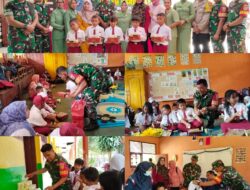 Dapur Masuk Sekolah, Wujud Kepedulian TNI Untuk Anak Negeri