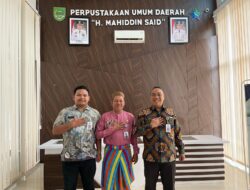 Jadikan Perpustakaan  L’Pasian Bersahabat, Lapas Pasir Pangarayan Sambangi Dispussip Rohul