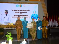 Wakil Bupati Mesuji Hadiri Pelantikan dan Sertijab TP-PKK Kabupaten/Kota