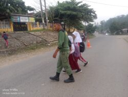 Wah !! Pemdes Teluk Aur Sangat Apresiasi Dengan Pihak Sekolah Demi Menjaga Keamanan Murid.