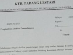Tambang Ilegal di Lokasi HKM Padang Lestari Meresahkan, Masyarakat Pinta APH Lakukan Penertiban