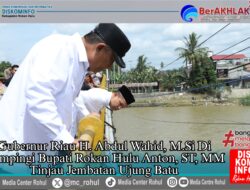 Gubri Berjanji Akan Perbaiki Jembatan Sungai Rokan Usai Idul Fitri 1446 H
