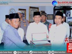 Wabup Rohul H.Syafaruddin Poti Kunjungi Kecamatan Rambah Hilir Pada Safari Ramadhan 1446 H